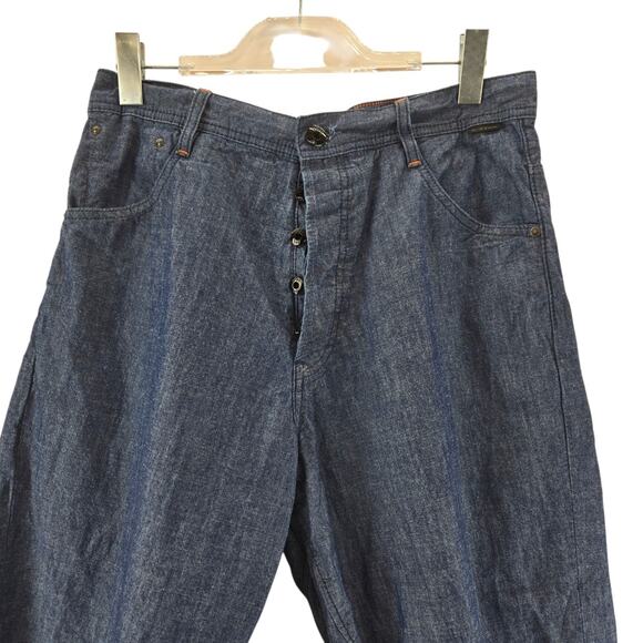 G-Star Raw Jeans Womens Mens 28x30 ARC 3D Loose Chambray Loungewear Cabincore - Picture 4 of 14